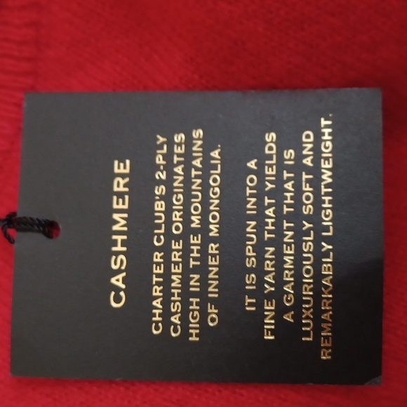 NWT **Charter Club Luxury Pearl 100% Cashmere Sweater ** SZ 2X - Picture 9 of 10